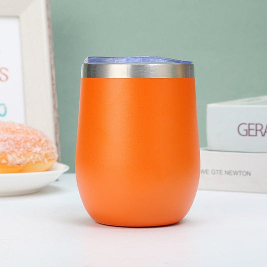 Orange / 360ML mug de transport isotherme<br>"hot coffee"